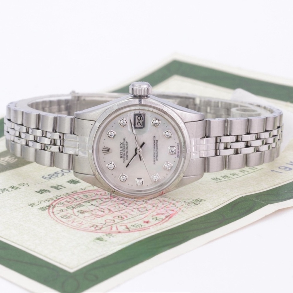 Mother of Pearl Rolex Watch